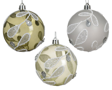 Baubles shatterproof transparent