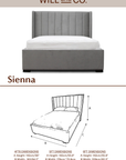 Sienna Ottoman Bed