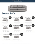 Loren Sofas