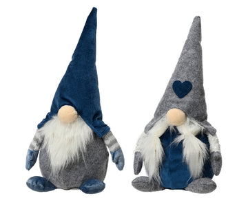 Gnome polyester blue (14x12x30cm)